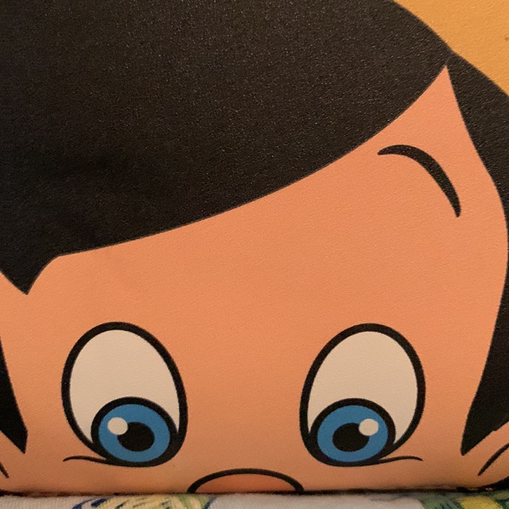 Pinocchio loungefly backpack with moving arms and matching loungefly wallet - Picture 10 of 16